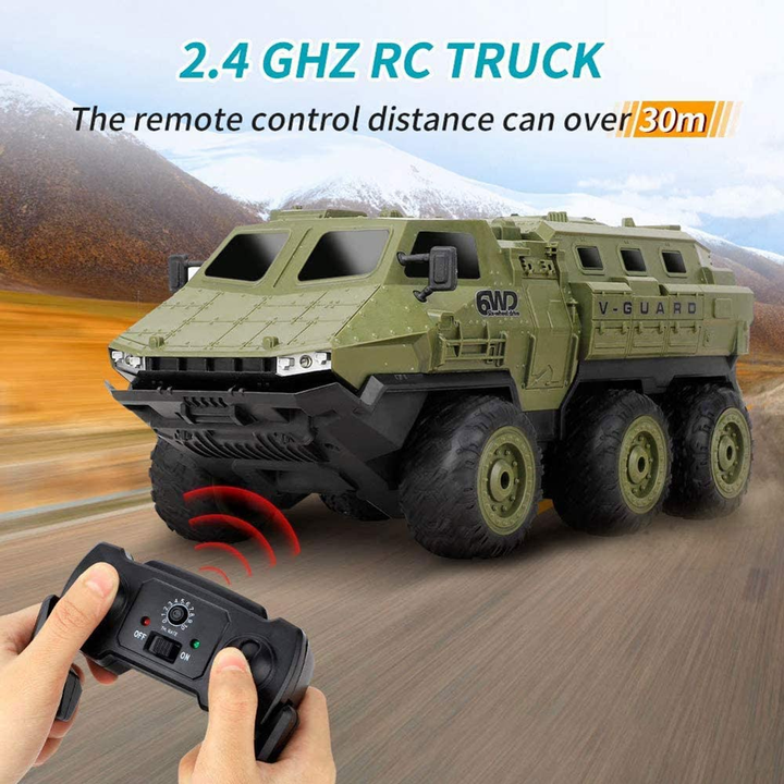 6WD enclosed armored trops carrier - 3