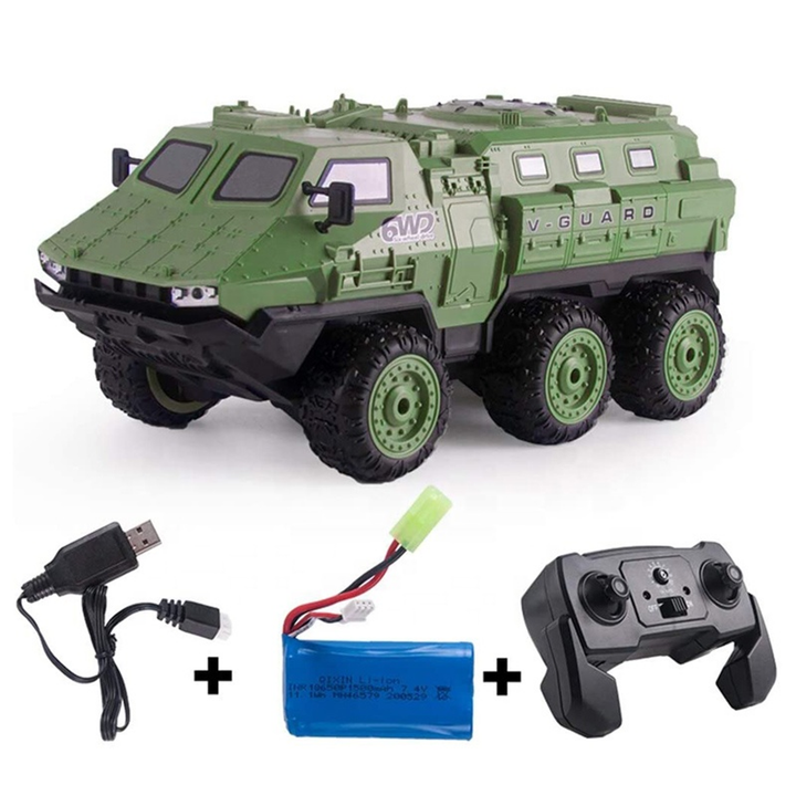 6WD enclosed armored trops carrier - 4