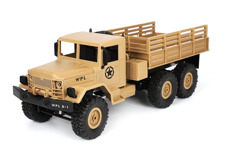 1:16 scale 6WD army truck Tan