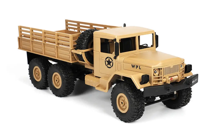 1:16 scale 6WD army truck Tan - 2