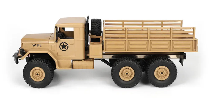 1:16 scale 6WD army truck Tan - 3