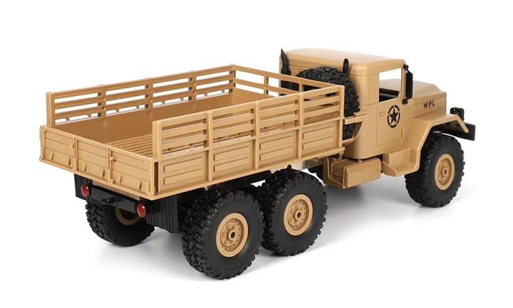 1:16 scale 6WD army truck Tan - 4