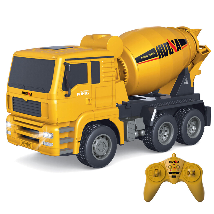 2.4G 1:18 6Ch RC Cement Mixer Truck - 4