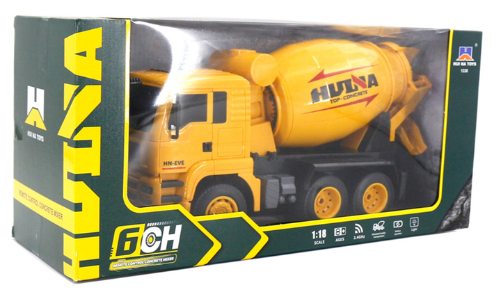 2.4G 1:18 6Ch RC Cement Mixer Truck - 5