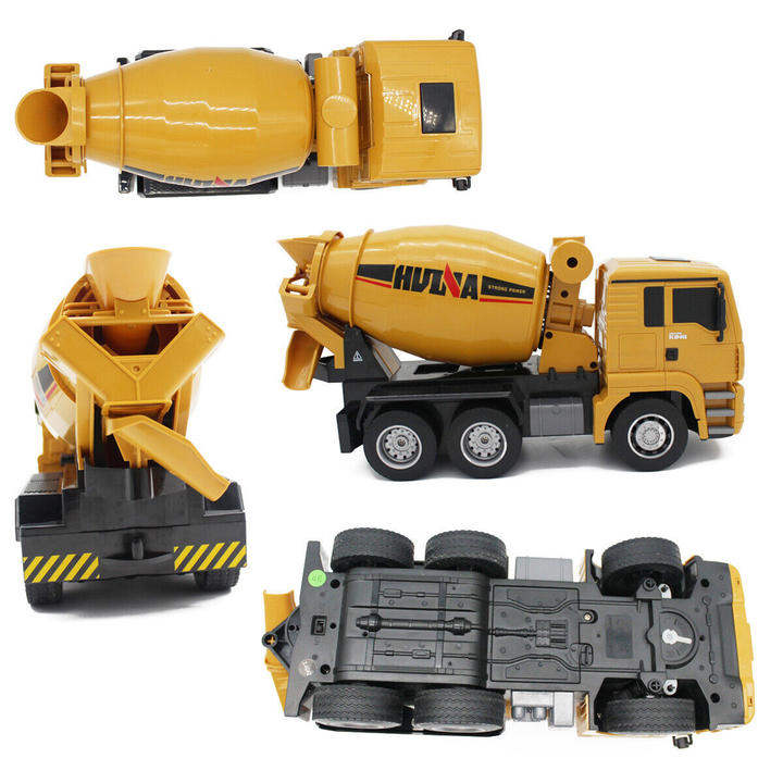 2.4G 1:18 6Ch RC Cement Mixer Truck - 8