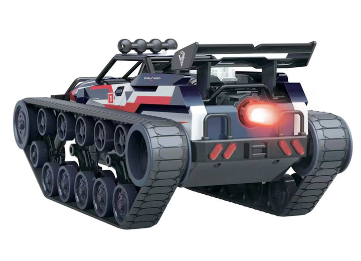 Metal body Ripsaw tank with head lights, smoke function and rear deck with engine details - 2