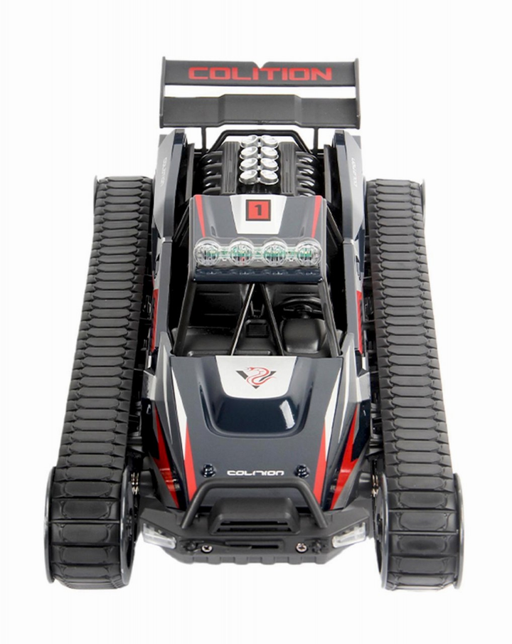 Metal body Ripsaw tank with head lights, smoke function and rear deck with engine details - 5