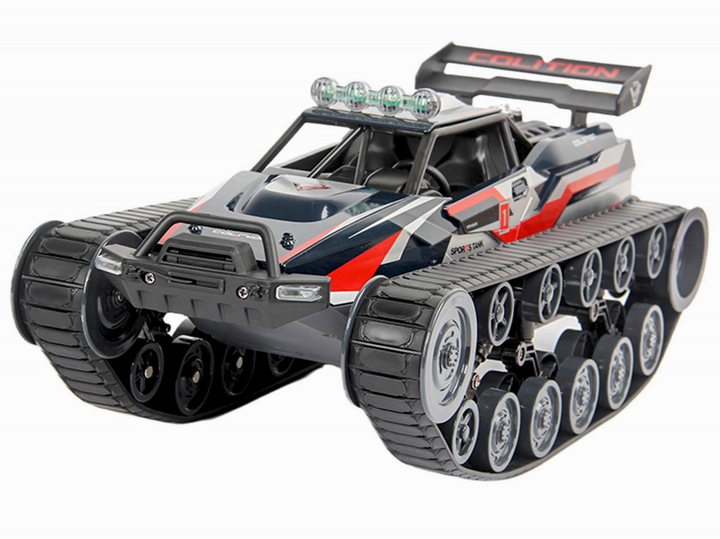 Metal body Ripsaw tank with head lights, smoke function and rear deck with engine details - 6