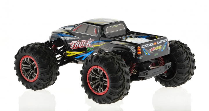 1:10 scale Dual motor 4WD truck with top speed of just over 30 MPH Blue - 3