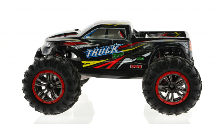 1:10 scale Dual motor 4WD truck with top speed of just over 30 MPH Red - 3