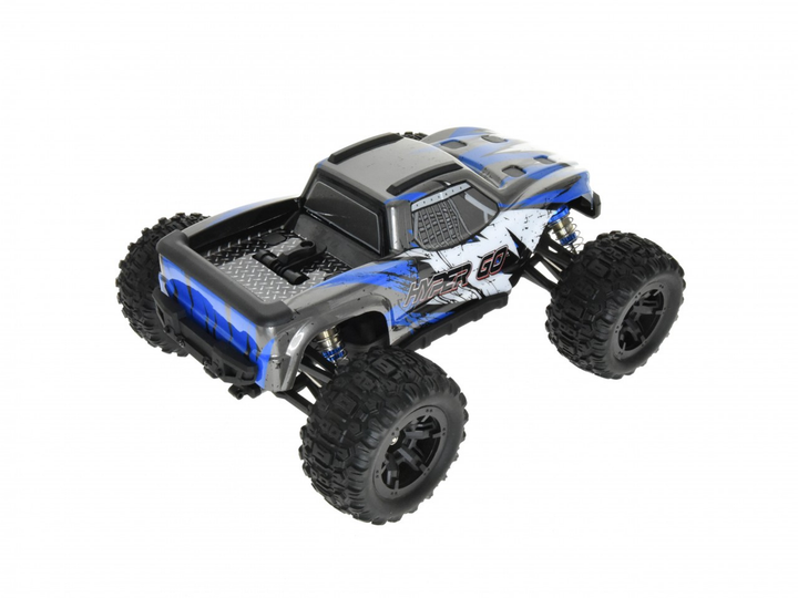 1:16 scale 4WD truck with GPS 24 (2S) / 30 (3S) MPH 350 feet range is 2S AND 3S battery capable - 8