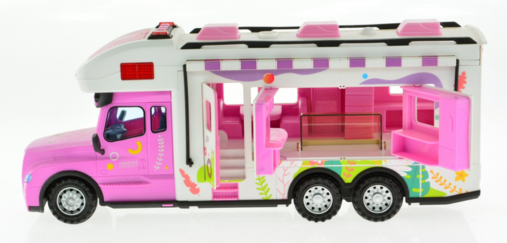 2.4G Pink Rv With Lights, Sound And Accessories - 5