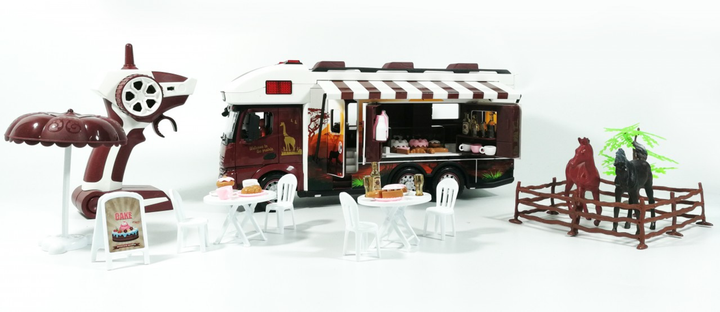 2.4 G Safari Rv With Lights, Sound And Horses - 8