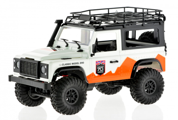 1:10 Land Rover truck White