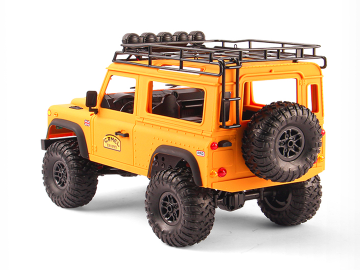 1:10 Scale Land Rover "Camel Trophy" Suv With Lights, 2.4 Ghz And Rechargeable Batteires - 4