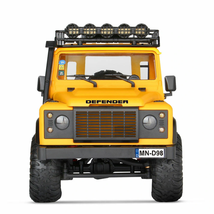 1:10 Scale Land Rover "Camel Trophy" Suv With Lights, 2.4 Ghz And Rechargeable Batteires - 5