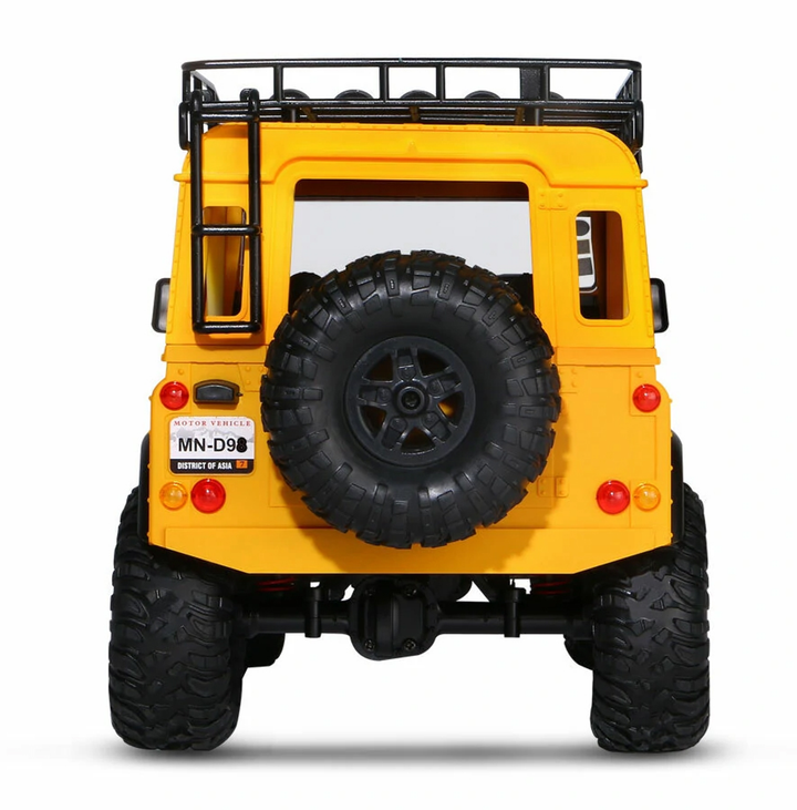 1:10 Scale Land Rover "Camel Trophy" Suv With Lights, 2.4 Ghz And Rechargeable Batteires - 7