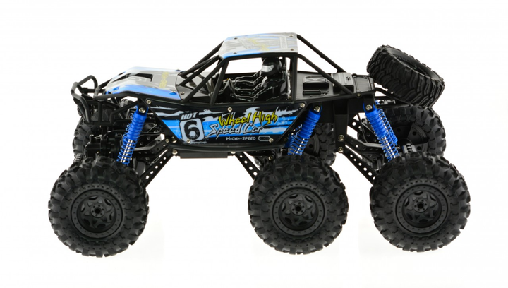 6WD Truck 1/8 Scale Blue - 3