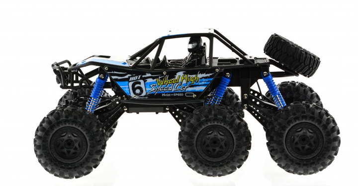 6WD Truck 1/8 Scale Blue - 7