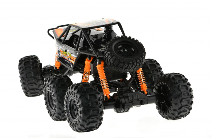 6WD Truck 1/8 Scale Orange - 5