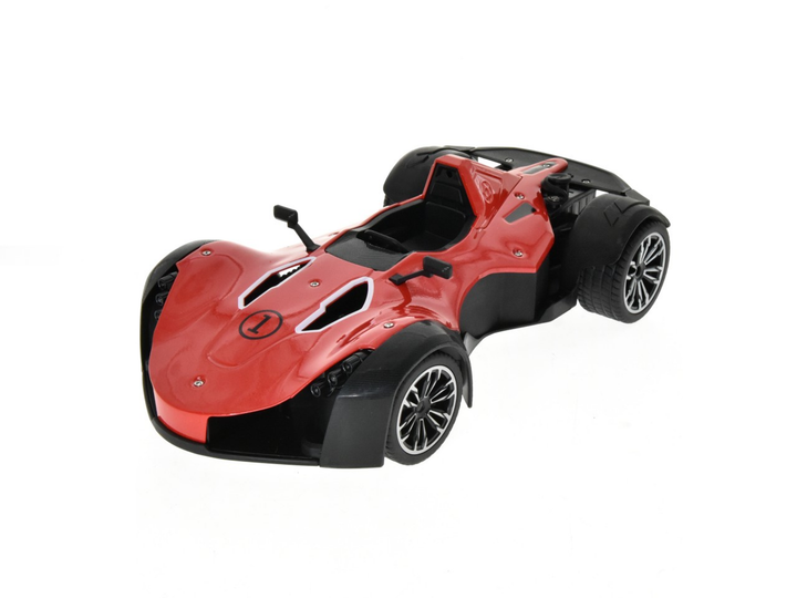 1:12 scale metal open wheel race car with smoke function Red