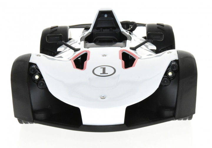 1:12 scale metal open wheel race car with smoke function White - 3