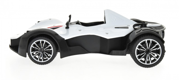 1:12 scale metal open wheel race car with smoke function White - 4