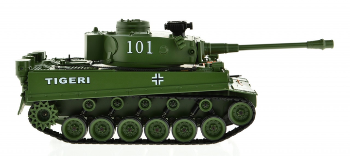 1:18 Scale Tiger Green With Airsoft Cannon - 6