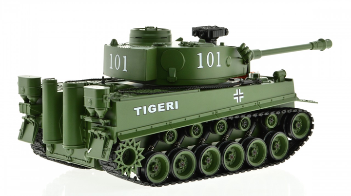 1:18 Scale Tiger Green With Airsoft Cannon - 7