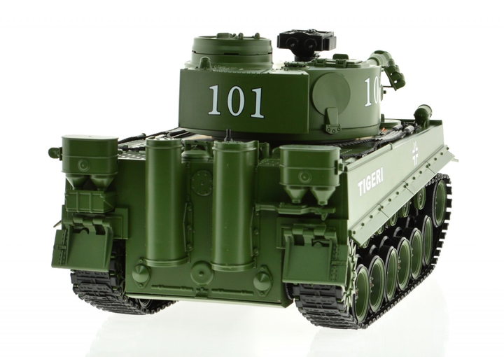 1:18 Scale Tiger Green With Airsoft Cannon - 8