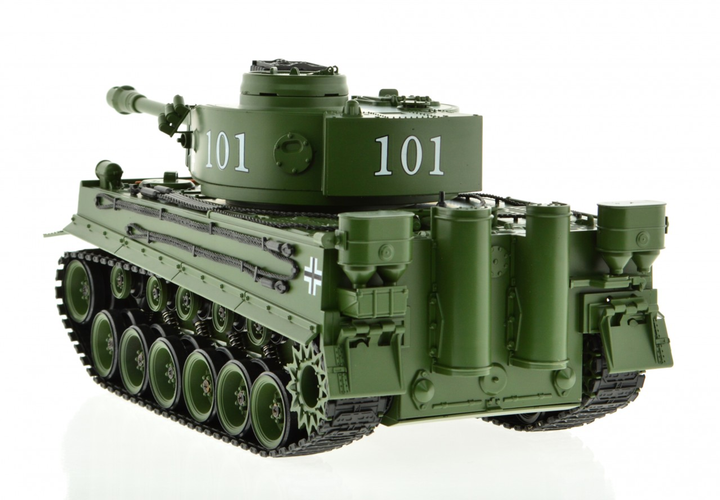 1:18 Scale Tiger Green With Airsoft Cannon - 9