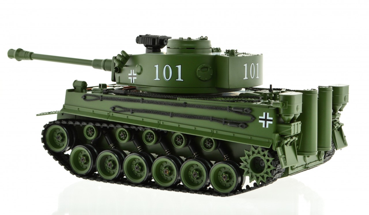 1:18 Scale Tiger Green With Airsoft Cannon - 10