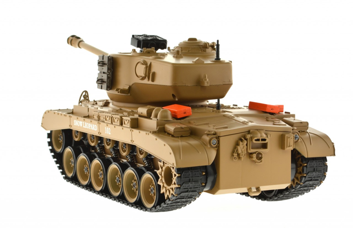 1:18 Scale Snow Leopard With Airsoft Cannon Brown - 4