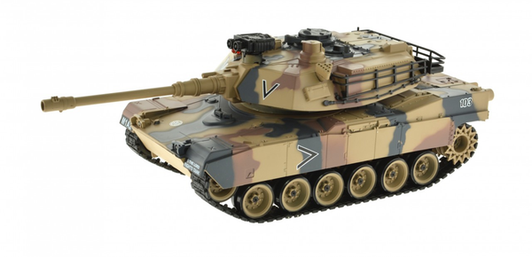 1:18 Scale M1A2 Abrams With Airsoft Cannon Camo