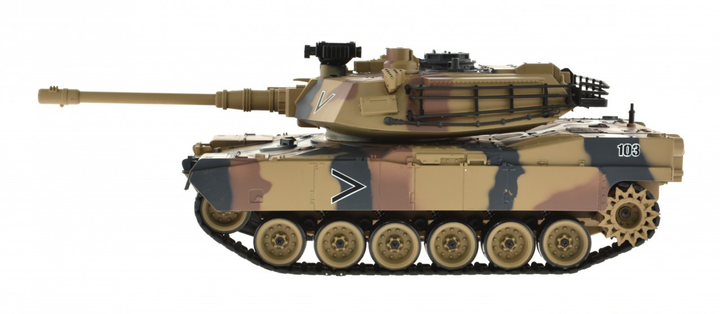 1:18 Scale M1A2 Abrams With Airsoft Cannon Camo - 2