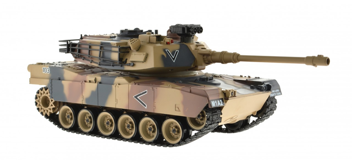 1:18 Scale M1A2 Abrams With Airsoft Cannon Camo - 8