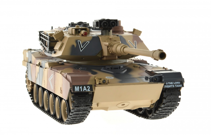 1:18 Scale M1A2 Abrams With Airsoft Cannon Camo - 9