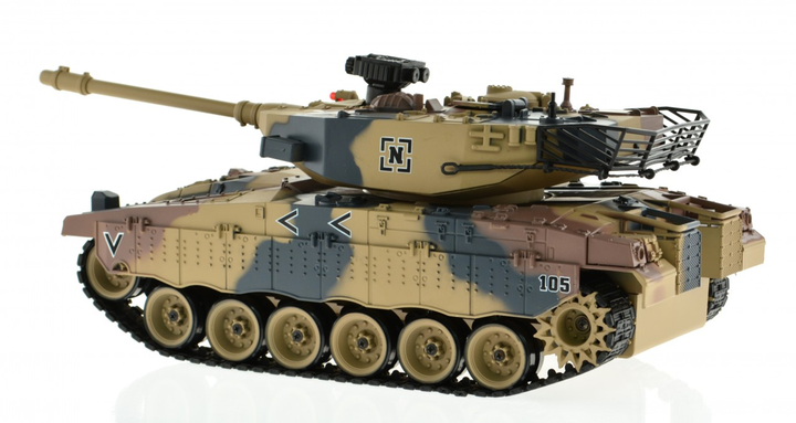 1:18 Scale Merkava With Airsoft Cannon - 9