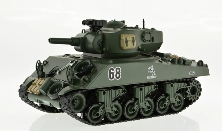 1:18 Scale Sherman With Airsoft Cannon - 2