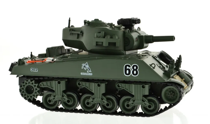 1:18 Scale Sherman With Airsoft Cannon - 5