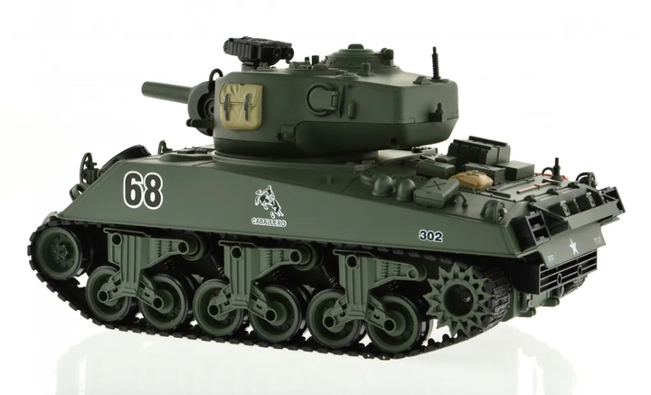 1:18 Scale Sherman With Airsoft Cannon - 9