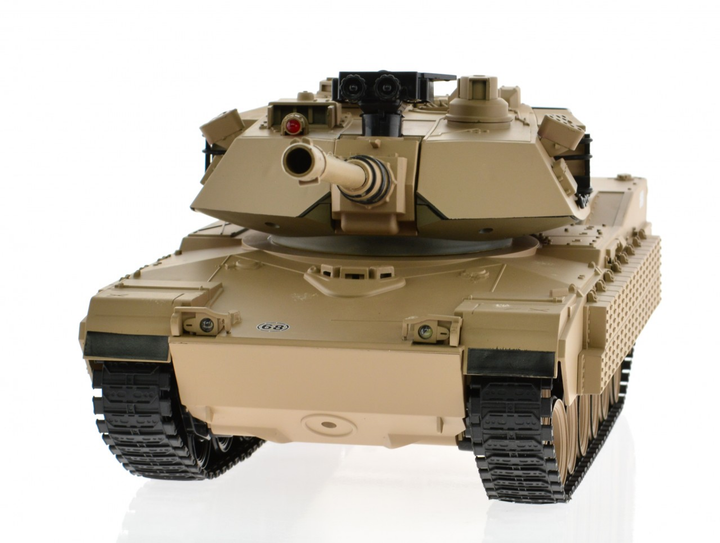 1:18 Scale M1A2 Abrams With Airsoft Cannon Tan - 3