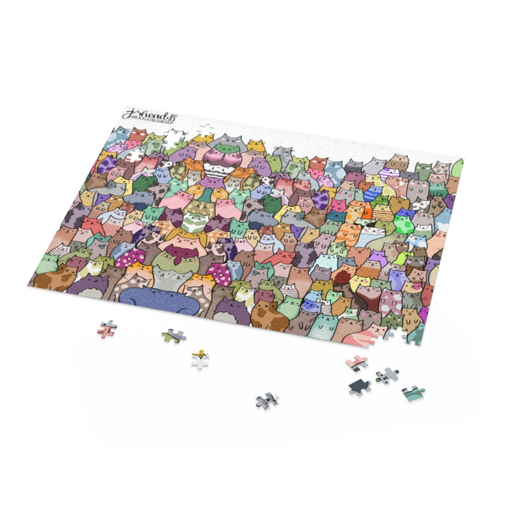 Kitty Committee Puzzle 252 Pieces (14" x 11") - 2