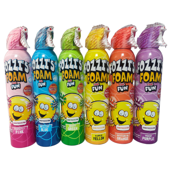 Fozzi's Foam Soap Spray - 6 pack all fragrances (6 units x 11oz) Combo