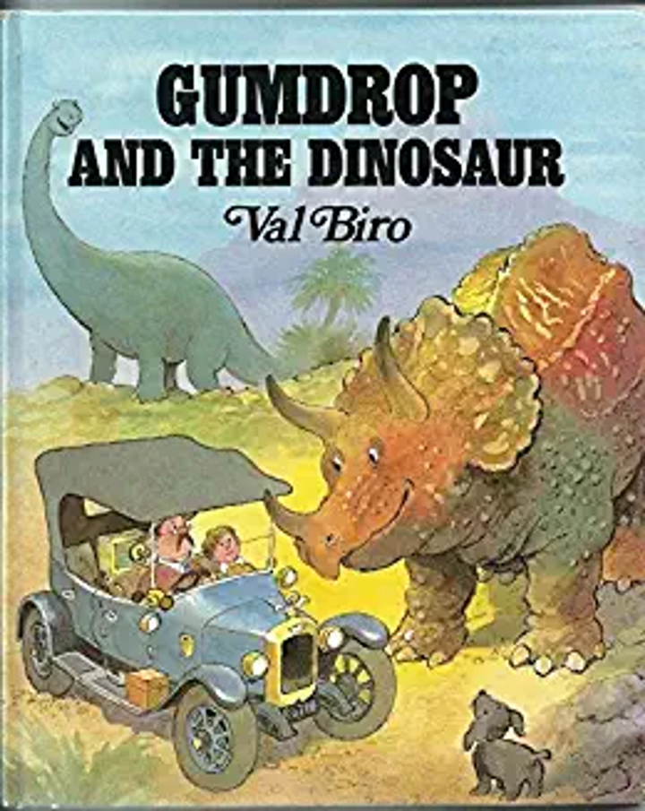 GUMDROP & THE DINOSAUR, Adventures of 'Gumdrop' the vintage car (Age 5+)