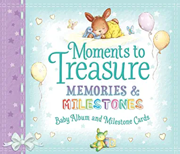 MOMENTS TO TREASURE, Baby Album and Milestone Cards