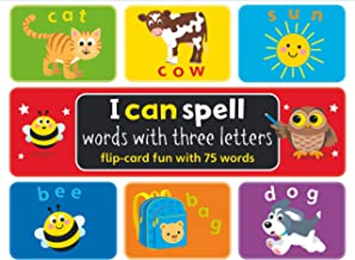 I CAN SPELL WORDS WITH THREE LETTERS - Fun with flipcards (Age (Age 4+)