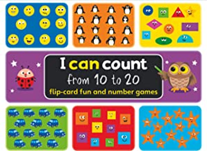 I Can Count FROM 1 TO 10 Unique interactive flipcard counting (Age (Age 4+)