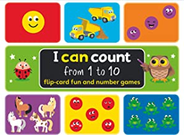 I Can Count FROM 10 TO 20 Unique interactive flipcard counting (Age (Age 4+)