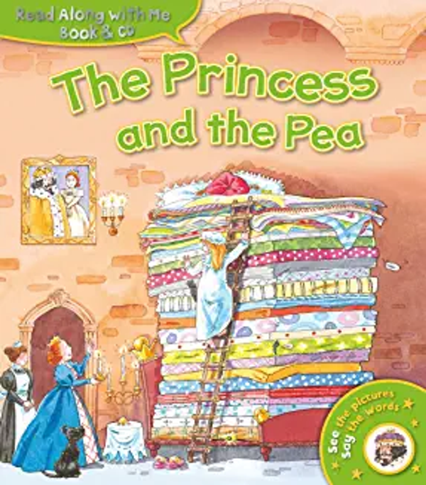 Princess Tales, Book & CD, THE PRINCESS & THE PEA, Read Along With Me (Age (Age 4+)